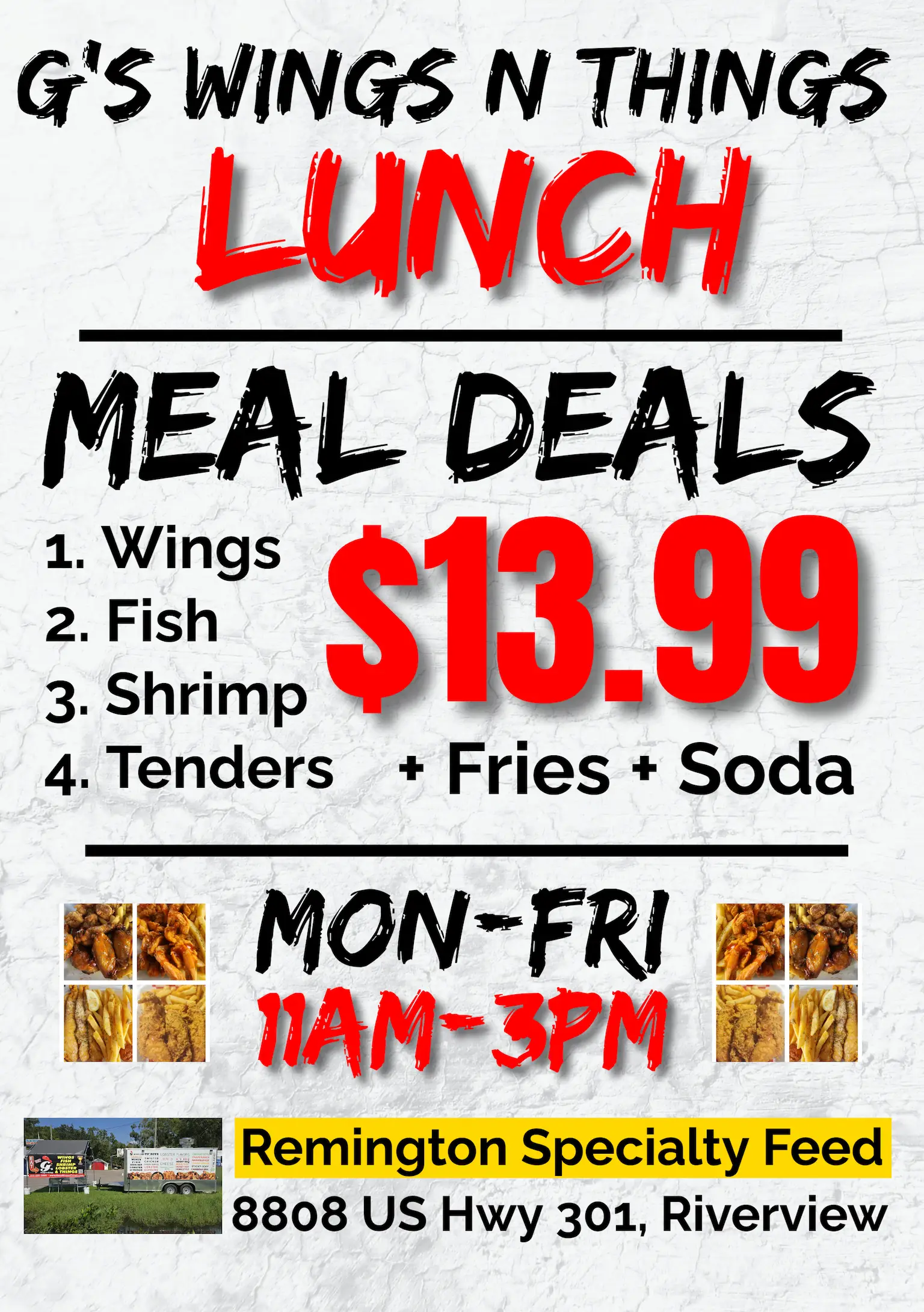 LUNCH SPECIALS